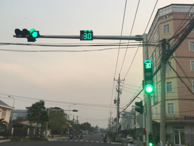 Lắp Đặt Đèn Tín Hiệu Giao Thông Lê Đại Hành - Tôn Đức Thắng, Tp. Cao Lãnh