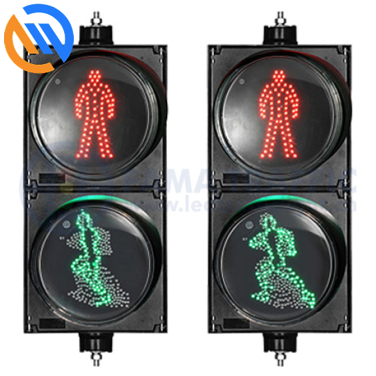 Đèn giao thông LED 200mm cho người đi bộ