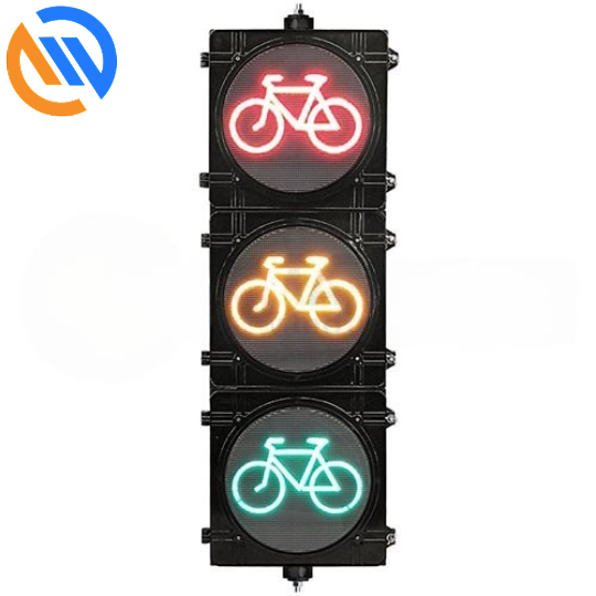 Đèn giao thông LED xe đạp RYG thông lượng cao 300mm