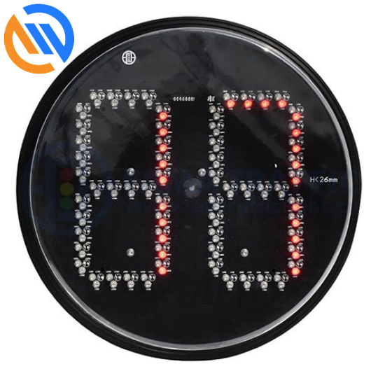 Mô-đun đèn tín hiệu 300mm tích hợp đếm ngược, không dùng thấu kính